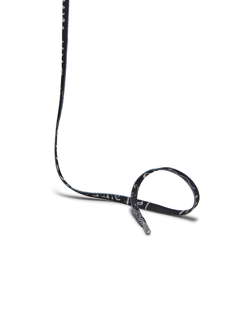 Men’s Laces in Cotton, Black White