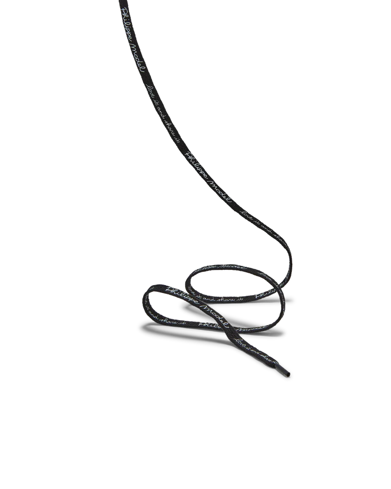 Men’s Laces in Cotton, Black White